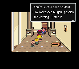 EarthBound, Ness, Hey me! I found my cap that you lost. …